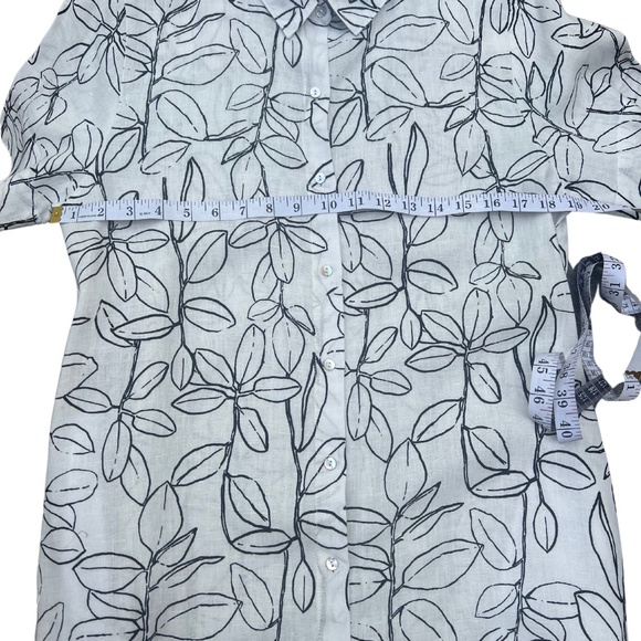 Cynthia Rowley 100% Linen Dress Size M - Picture 7 of 7